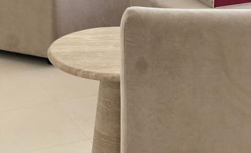 Unrivalled Stone Travertine Side Table 2