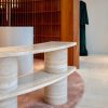 Unrivalled Stone Custom Travertine Console